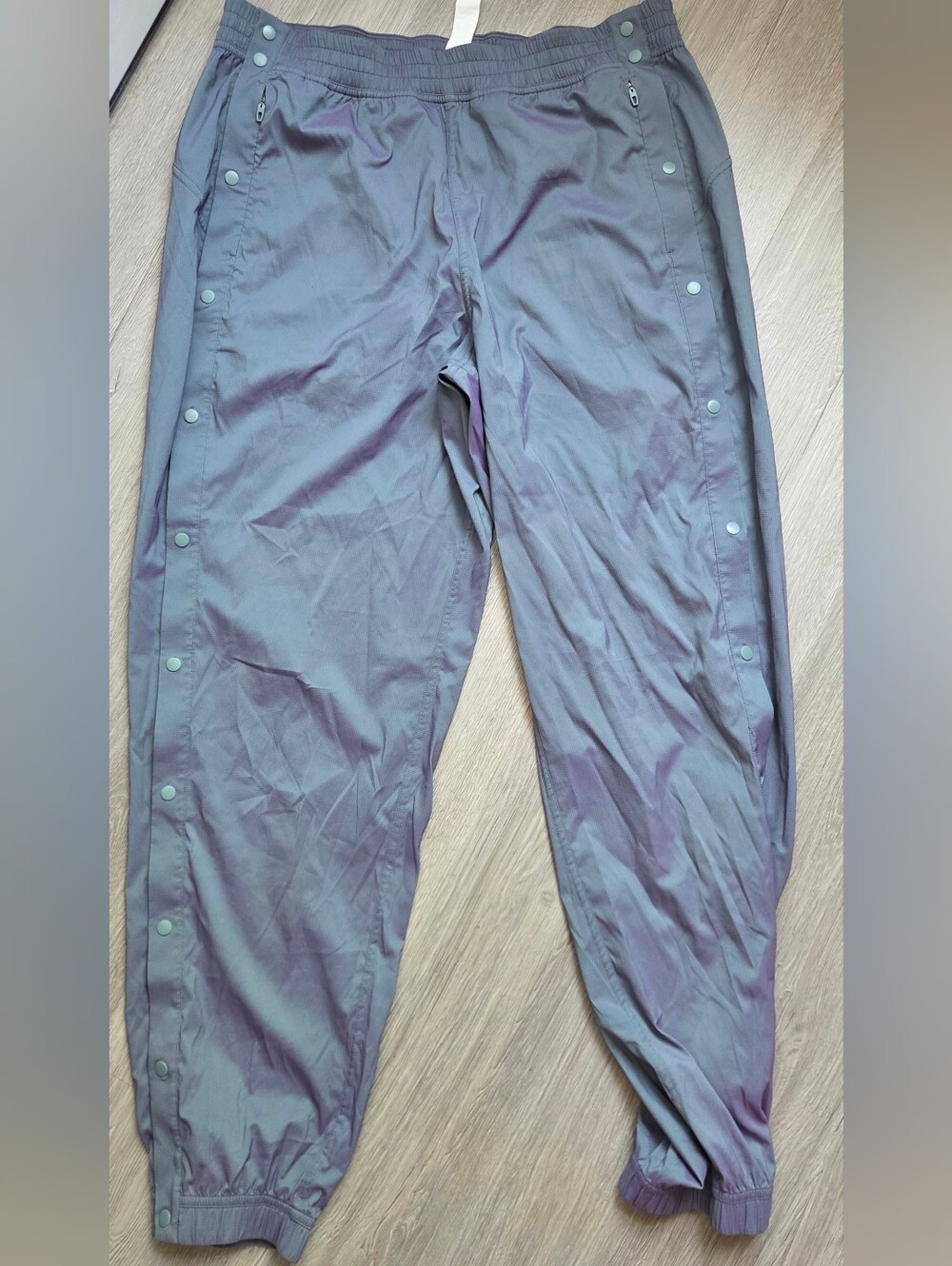 Lululemon Iridescent Tearaway Mid-Rise Track Pants Size 10